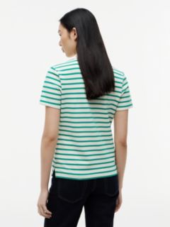 1985 Slim Fit Pique Polo Shirt — White 4
