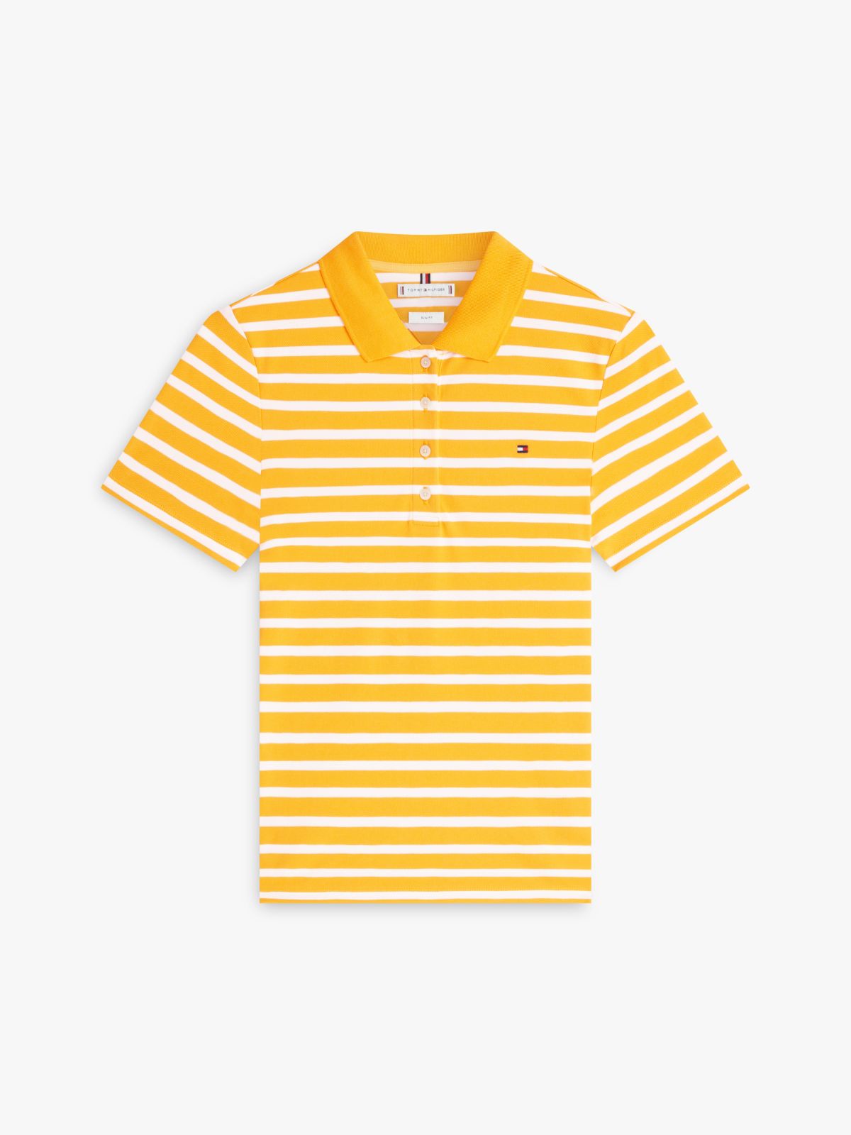 1985 Slim Fit Pique Polo Shirt — Orange