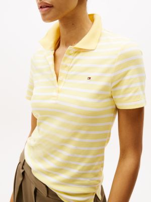 multi 1985 collection slim fit polo shirt for women tommy hilfiger