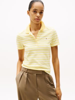 multi 1985 collection slim fit poloshirt für damen - tommy hilfiger