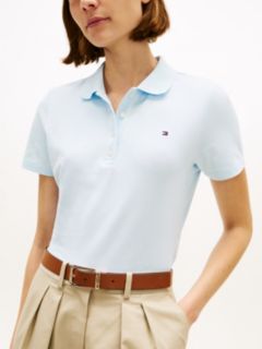 1985 Slim Fit Pique Polo Shirt — Blue 2