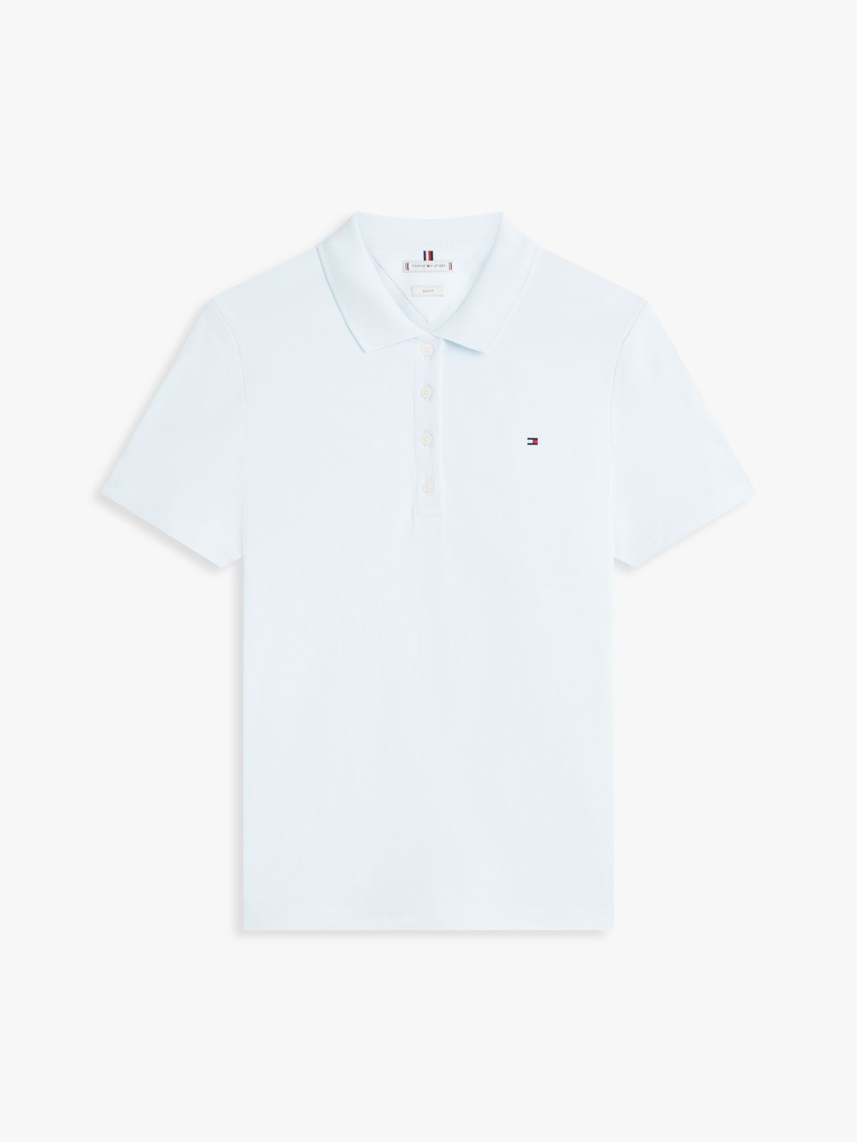 1985 Slim Fit Pique Polo Shirt — Blue