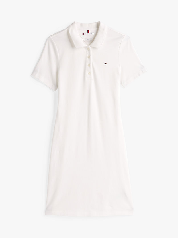 1985 Collection Mini Polo Dress | White | Tommy Hilfiger 1985 Collection Mini Polo Dress | White | Tommy Hilfiger