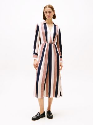 Global stripe maxi tommy hilfiger sale