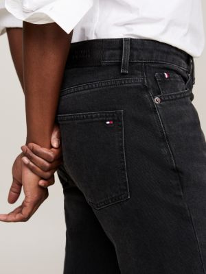 Jean bootcut noir taille mi haute Noir Tommy Hilfiger