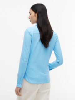 1985 Slim Fit Pique Shirt — Blue 4