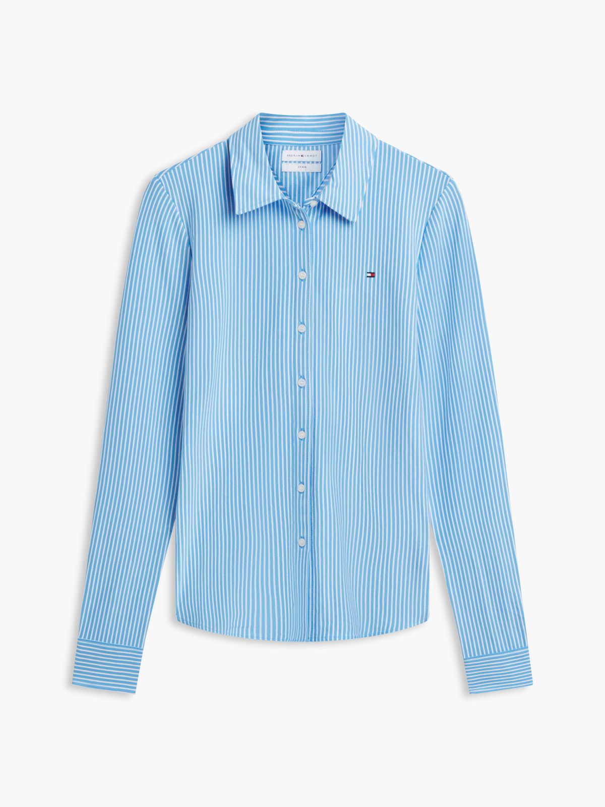 1985 Slim Fit Pique Shirt — Blue