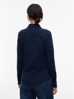1985 Slim Fit Pique Shirt — Blue 4