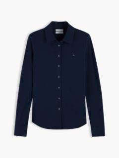 1985 Slim Fit Pique Shirt — Blue 6