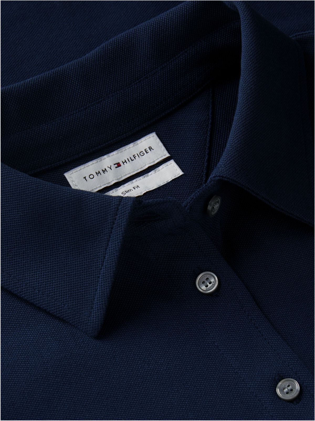 1985 Slim Fit Pique Shirt — Blue