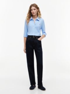 1985 Slim Fit Pique Shirt — Blue 2
