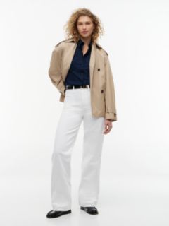 Flag Embroidery Regular Fit Shirt — Blue 2
