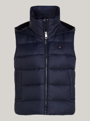 Waterafstotende bodywarmer met donsvulling Blauw Tommy Hilfiger