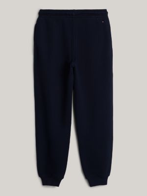 blue adaptive logo cuffed joggers for women tommy hilfiger