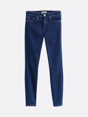 blue como mid rise skinny jeans for women tommy hilfiger