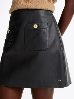 Button pocket skirt hotsell