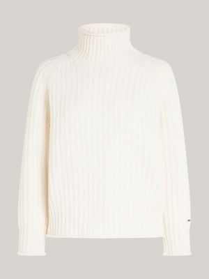 pull oversize en point cardigan jaune pour femmes tommy hilfiger