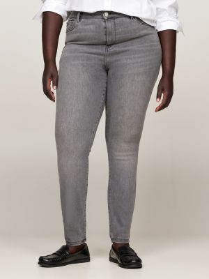 black curve high rise ultra skinny jeans for women tommy hilfiger