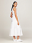 Linen Tiered Sleeveless Maxi Dress | White | Tommy Hilfiger