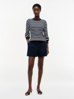 Fine Cable Knit Slim Jumper — Multi 2