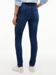 Como Mid Rise Skinny Faded Jeans — Blue 7