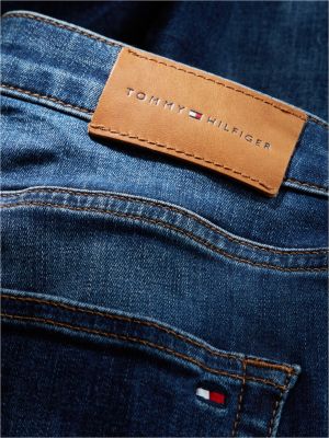 blue como mid rise skinny faded jeans for women tommy hilfiger
