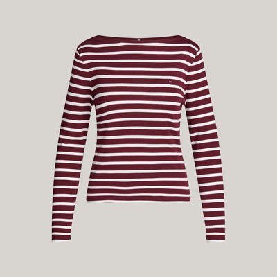 Product colour: breton stp deep rouge/ ecru