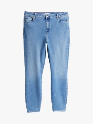 blue curve harlem ultra skinny jeans for women tommy hilfiger