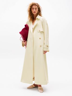 trench the sofia capsule exclusive oversize beige da donne tommy hilfiger