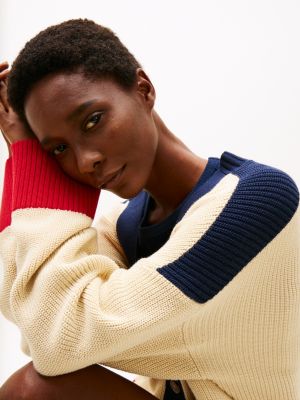 cardigan décontracté col en v plusieurs couleurs pour femmes tommy hilfiger