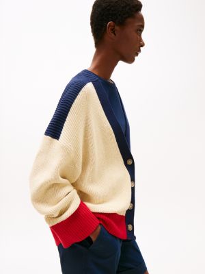 cardigan décontracté col en v plusieurs couleurs pour femmes tommy hilfiger