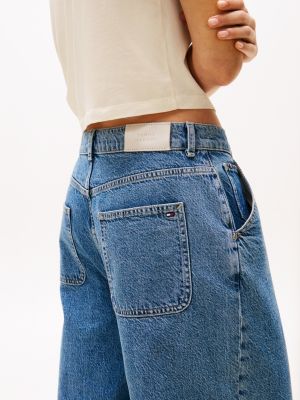 jeans the sofia capsule straight fit blu da donne tommy hilfiger