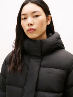 Down Hooded Puffer Jacket — Black 2