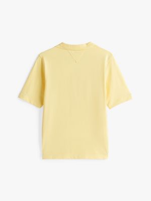 polo adaptive 1985 collection jaune pour femmes tommy hilfiger