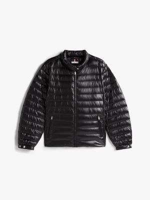 black curve ultra light down jacket for women tommy hilfiger