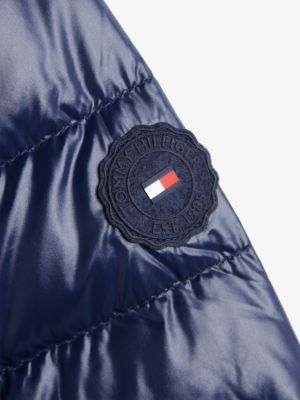 blau adaptive ultraleichtgewichtige steppjacke für damen - tommy hilfiger