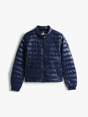 blau adaptive ultraleichtgewichtige steppjacke für damen - tommy hilfiger