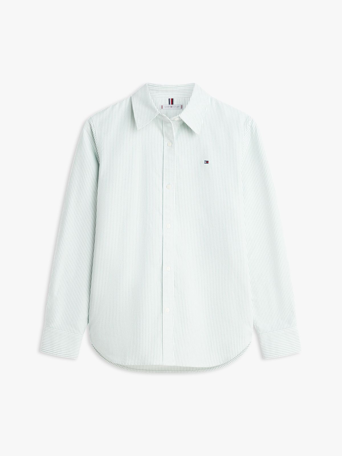 Relaxed Fit Yarn Dyed Oxford Shirt — Beige
