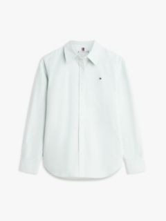 Relaxed Fit Yarn Dyed Oxford Shirt — Beige 5