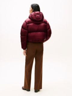 Ultra Lightweight Down Ripstop Puffer Jacket — Red 4