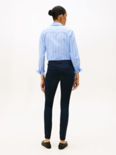 Como Mid Rise Skinny Jeans — Blue 4