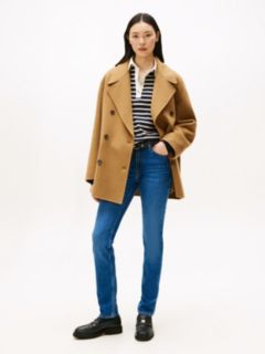 Mid Rise Slim Jeans — Blue 1