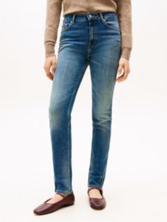 Mid Rise Slim Jeans — Blue 2