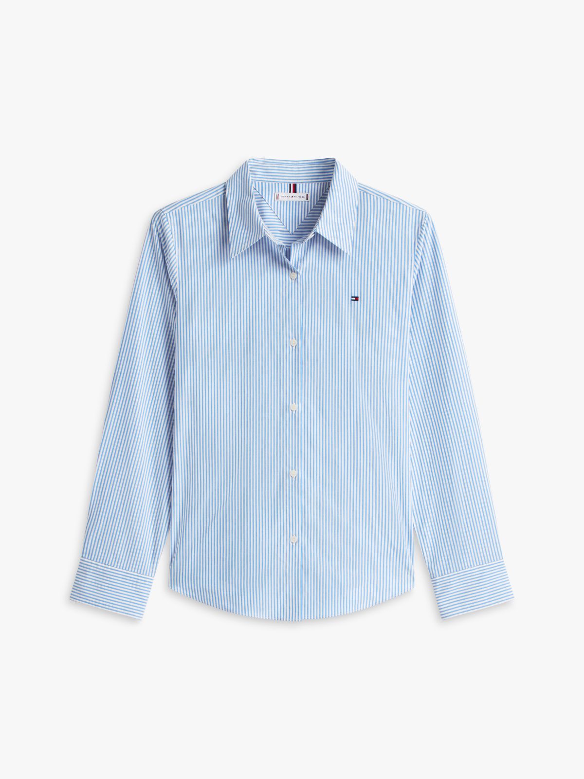 Classic Regular Fit Poplin Shirt — Blue