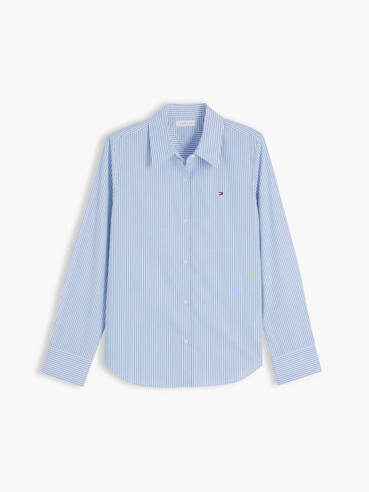 Classic Regular Fit Poplin Shirt — Blue