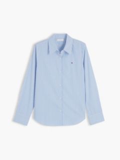 Classic Regular Fit Poplin Shirt — Blue 6
