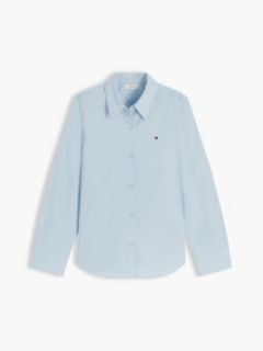 Classic Regular Fit Poplin Shirt — Blue 6