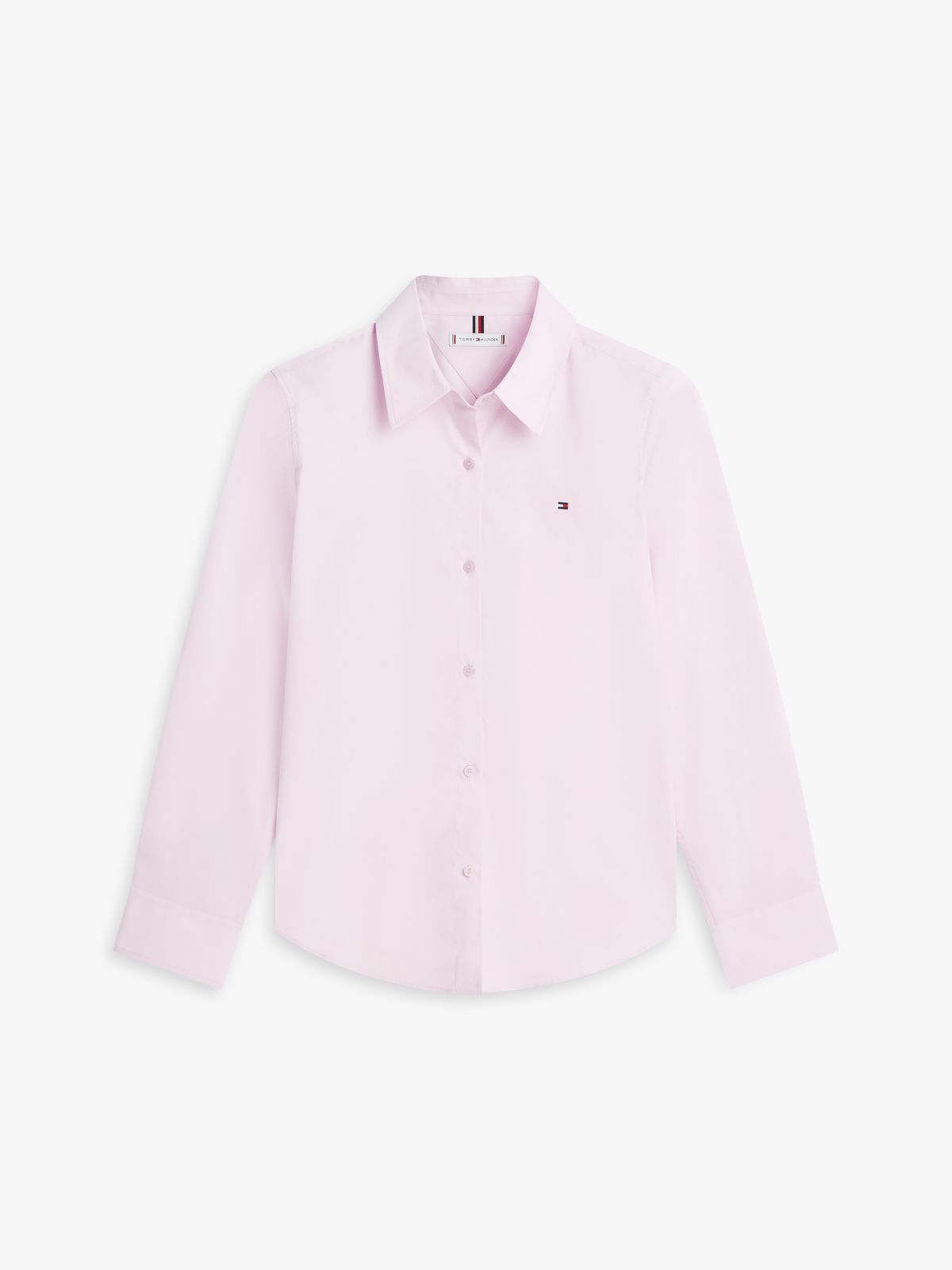 Classic Regular Fit Poplin Shirt — Purple