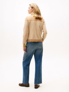 Jersey Gold-Tone Button Jumper — Multi 4
