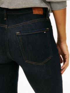 Mid Rise Slim Jeans — Blue 3